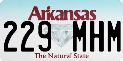 AR license plate 229MHM