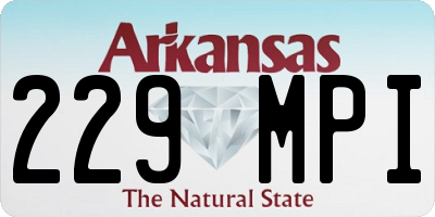 AR license plate 229MPI