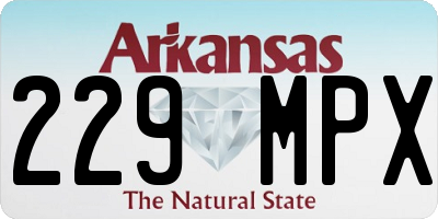 AR license plate 229MPX