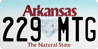 AR license plate 229MTG