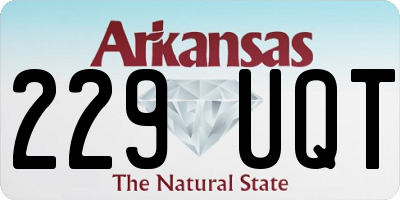 AR license plate 229UQT