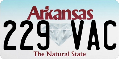 AR license plate 229VAC