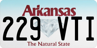 AR license plate 229VTI