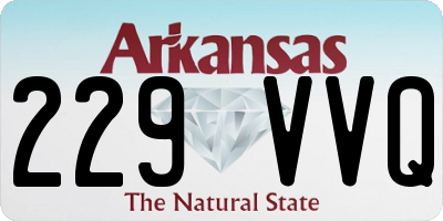 AR license plate 229VVQ