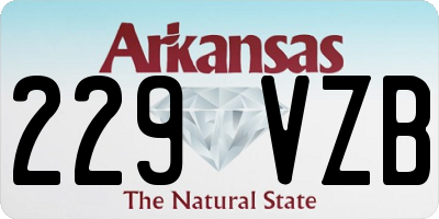 AR license plate 229VZB