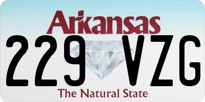 AR license plate 229VZG