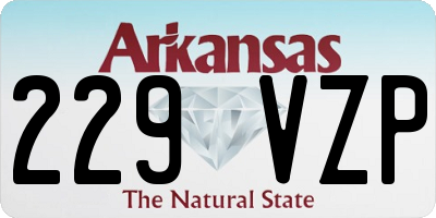 AR license plate 229VZP