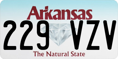 AR license plate 229VZV