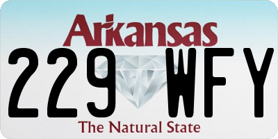 AR license plate 229WFY