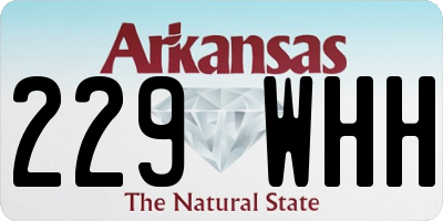 AR license plate 229WHH