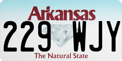 AR license plate 229WJY