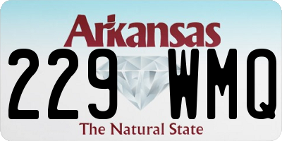 AR license plate 229WMQ