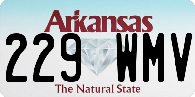 AR license plate 229WMV