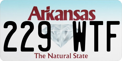 AR license plate 229WTF