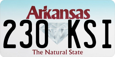 AR license plate 230KSI