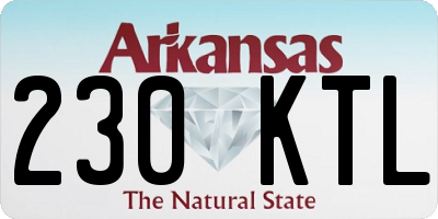 AR license plate 230KTL