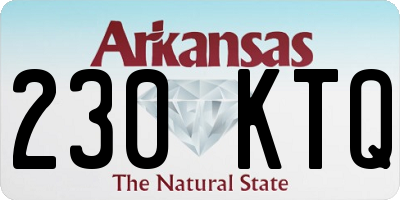 AR license plate 230KTQ