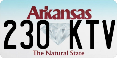 AR license plate 230KTV