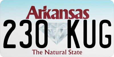 AR license plate 230KUG