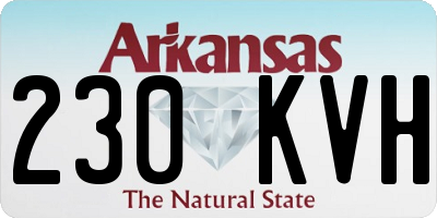 AR license plate 230KVH