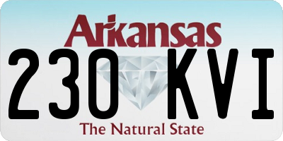 AR license plate 230KVI