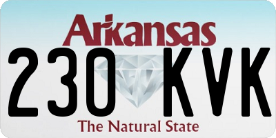 AR license plate 230KVK