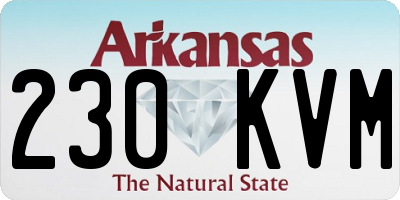AR license plate 230KVM