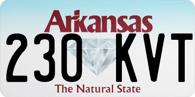 AR license plate 230KVT