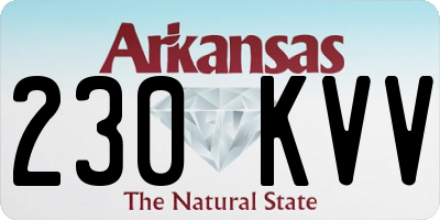 AR license plate 230KVV