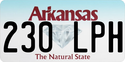 AR license plate 230LPH