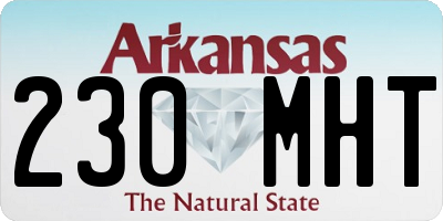 AR license plate 230MHT