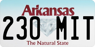 AR license plate 230MIT