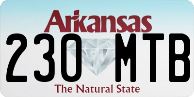 AR license plate 230MTB