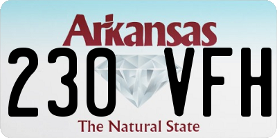 AR license plate 230VFH