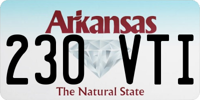 AR license plate 230VTI