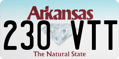 AR license plate 230VTT