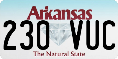 AR license plate 230VUC