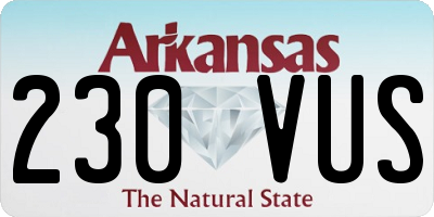 AR license plate 230VUS