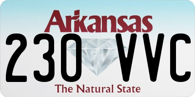 AR license plate 230VVC
