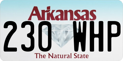 AR license plate 230WHP