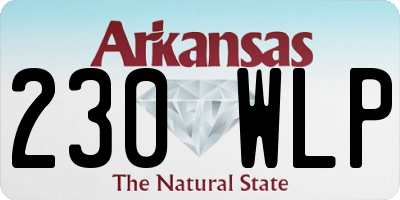 AR license plate 230WLP