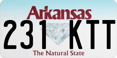 AR license plate 231KTT