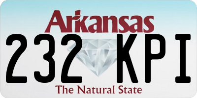 AR license plate 232KPI