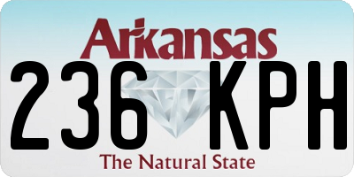 AR license plate 236KPH