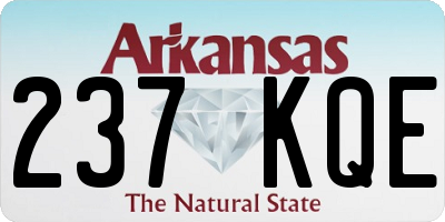 AR license plate 237KQE