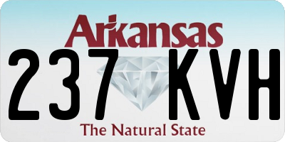 AR license plate 237KVH