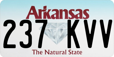 AR license plate 237KVV