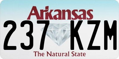 AR license plate 237KZM
