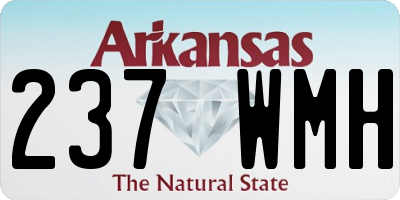 AR license plate 237WMH