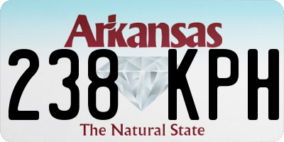 AR license plate 238KPH